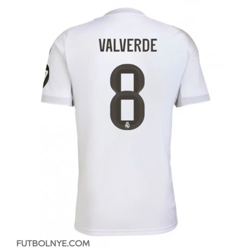 Camiseta Real Madrid Federico Valverde #8 Primera Equipación 2025-26 manga corta